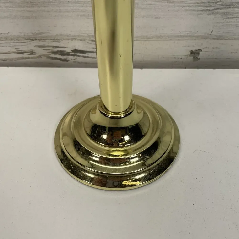 Vintage PartyLite Gaslight Lamp P0472 Candle Holder Brass - Picture 4 of 8